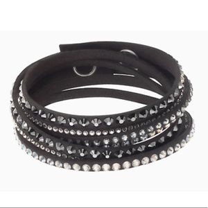 Swarovski Double Wrap Deluxe Slake Bracelet
